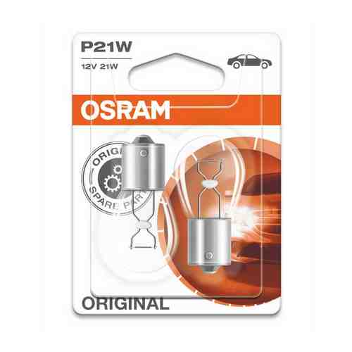 Автомобильные лампы Osram Original P21W 21W 12V 12 Вт 2 шт
