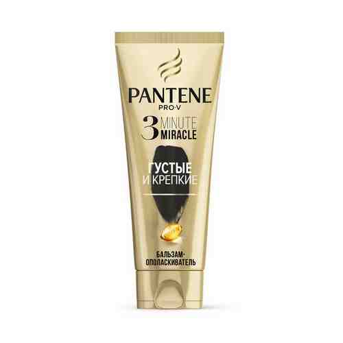 Бальзам-ополаскиватель Pantene Pro-V Густые и крепкие 3 Minute Miracle для тонких и ослабленных волос 200 мл