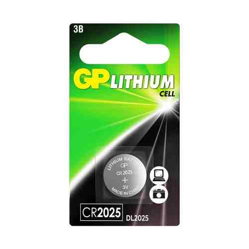 Батарейка GP Lithium CR2025 1 шт