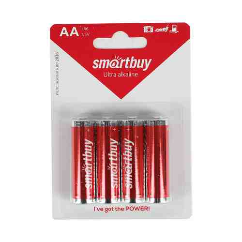 Батарейка Smartbuy алкалиновая LR6/4B 4 шт SBBA-2A04B