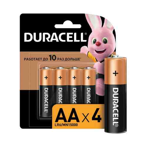 Батарейки Duracell Basic АА 4 шт