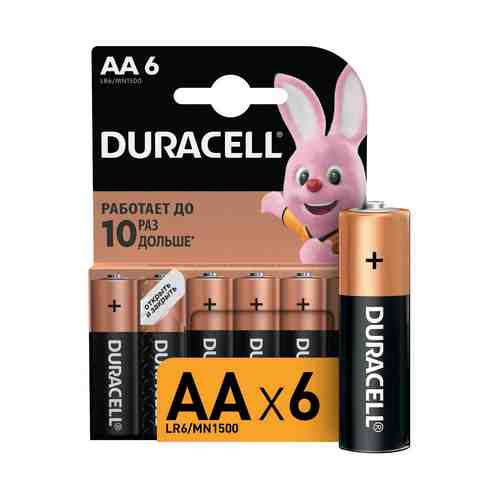 Батарейки Duracell Basic AA 6 шт