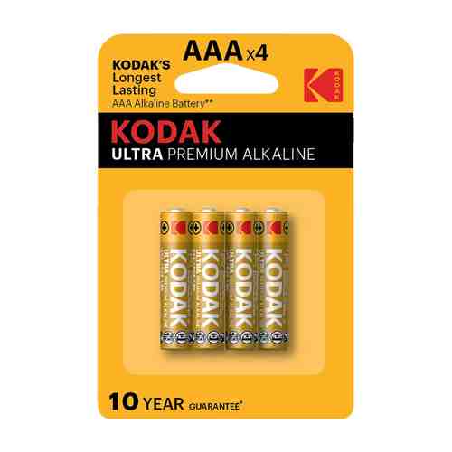 Батарейки Kodak Ultra Premium Alkaine LR03-4BL AAA 4 шт