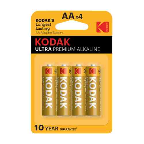 Батарейки Kodak Ultra Premium Alkaine LR6-4BL AA 4 шт