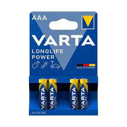 Батарейки Varta Longlife Power ААА 4 шт
