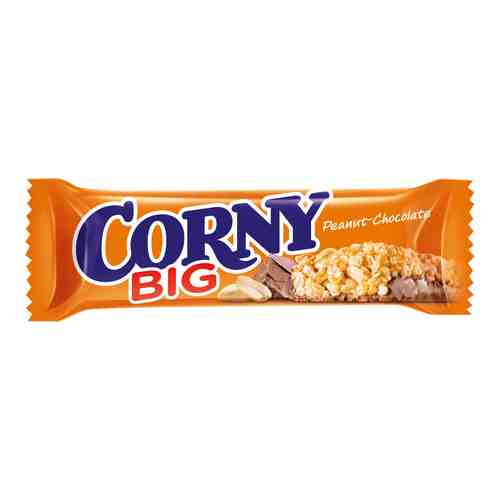 Батончик Corny Big злаковый с арахисом и молочным шоколадом 50 г