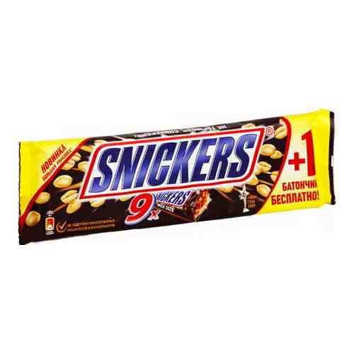 Батончик Snickers шоколадный 40 г