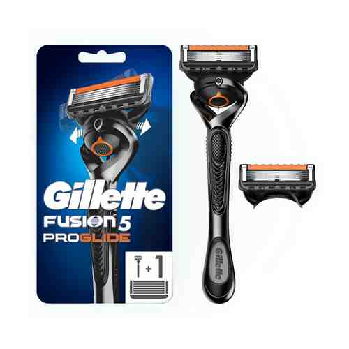 Бритвенный станок со сменной кассетой Gillette Fusion Proglide Flexball 5 лезвий 2 шт