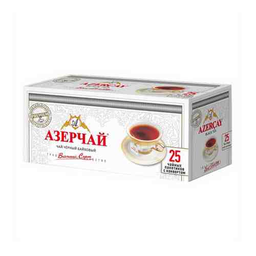 Чай черный Азерчай Премиум пакетированный 2 г х 25 шт