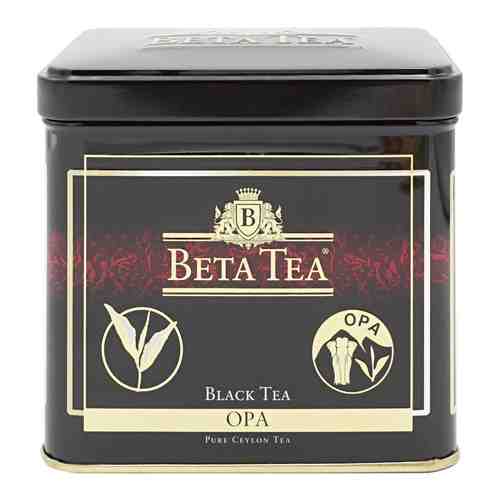 Чай черный Beta Tea Опа железная банка 100 г