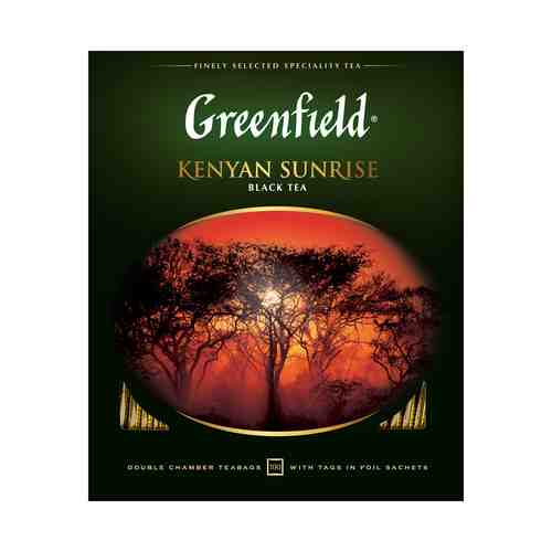 Чай черный Greenfield Kenyan Sunrise в пакетиках 2 г х 100 шт
