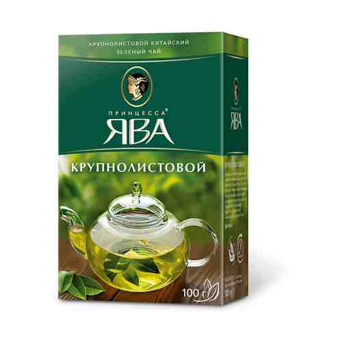 Чай зеленый Принцесса Ява крупнолистовой 100 г
