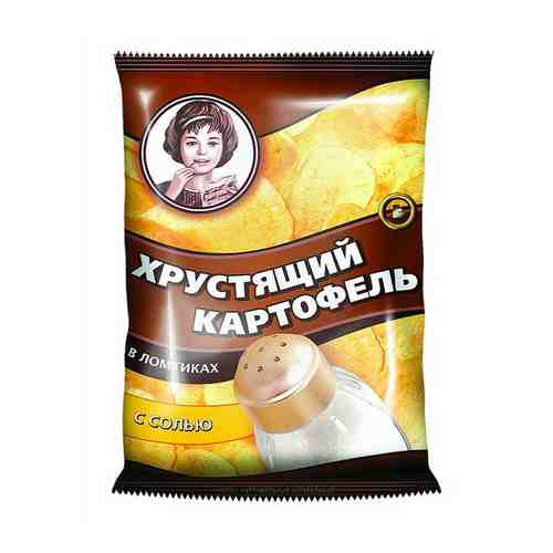 Чипсы картофельные Хрустящий картофель с солью 160 г