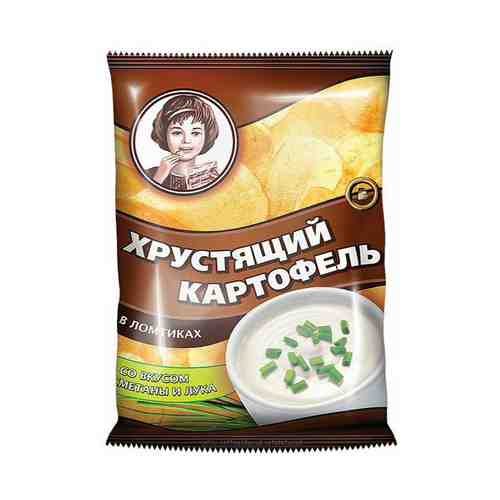 Чипсы картофельные Хрустящий картофель сметана и лук 40 г