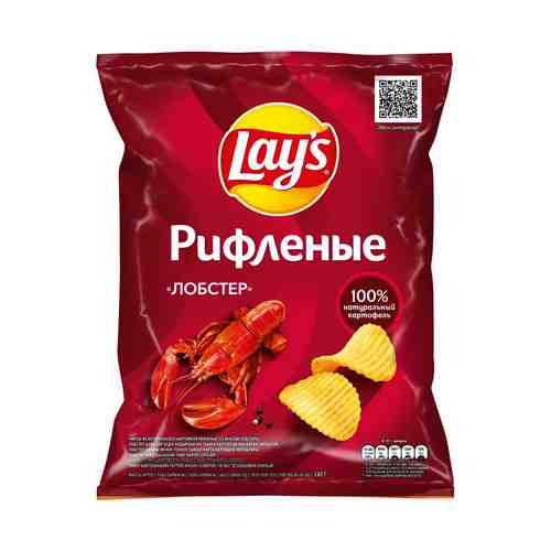 Чипсы картофельные Lay's лобстер 140 г