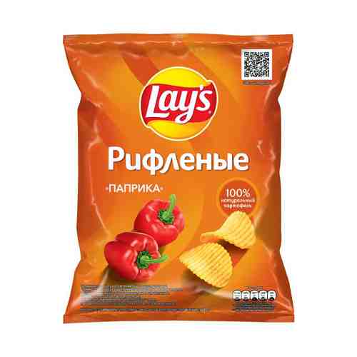 Чипсы картофельные Lay's паприка 140 г