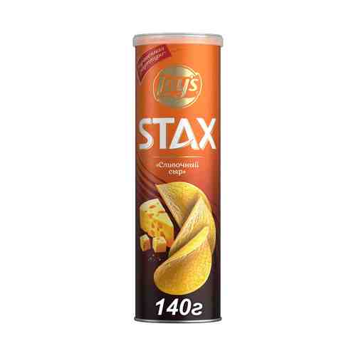 Чипсы картофельные Lay's Stax Сливочный сыр 140 г