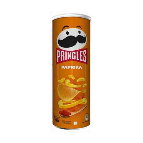 Чипсы картофельные Pringles Paprika 165 г