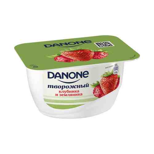 Десерт творожный Danone клубника-земляника 3,6% 130 г