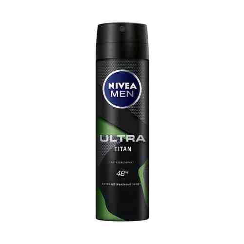 Дезодорант спрей для тела Nivea Men Ultra Titan с антибактериальным эффектом мужской 150 мл
