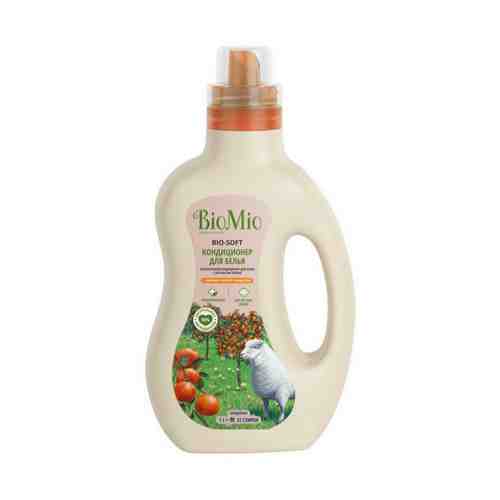 Эко кондиционер для белья BioMio Bio-Soft с эфирным маслом мандарина 1 л