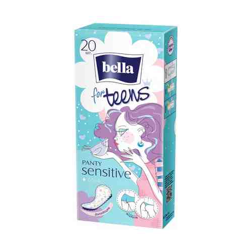 Ежедневные прокладки Bella for Teens Panty Sensitive 20 шт