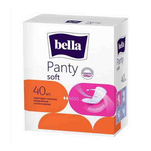 Ежедневные прокладки Bella Panty Soft 40 шт