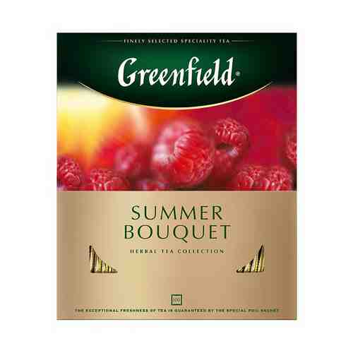 Фруктовый чай Greenfield Summer Bouquet в пакетиках 2 г х 100 шт