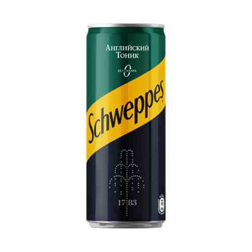 Газированный напиток Schweppes Английский тоник 0,33 л