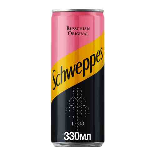 Газированный напиток Schweppes Russchian Original 0,33 л