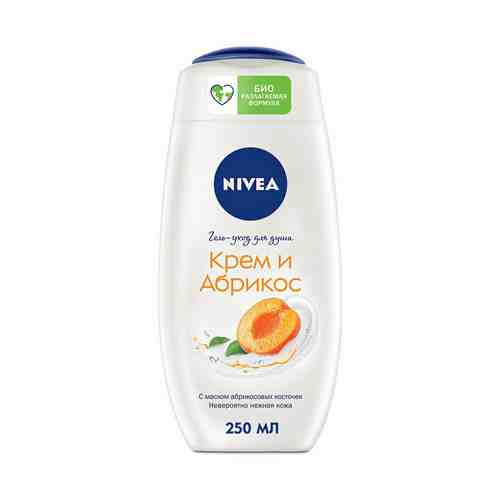 Гель для душа Nivea абрикос 250 мл