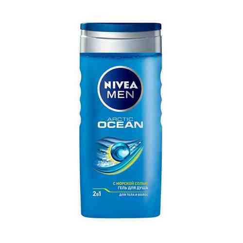 Гель для душа Nivea Men 2 в 1 Arctic Ocean с морской солью 250 мл