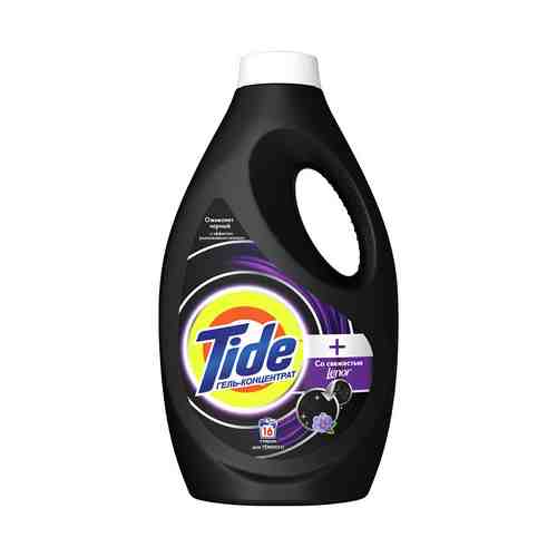 Гель Tide Black со свежестью Lenor для черного белья 1,04 л