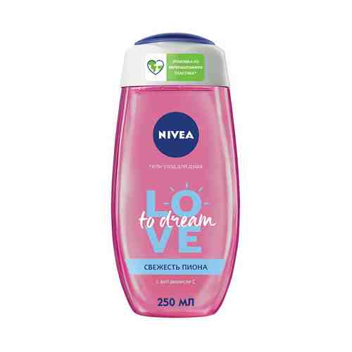 Гель-уход для душа Nivea Love Свежесть пиона 250 мл