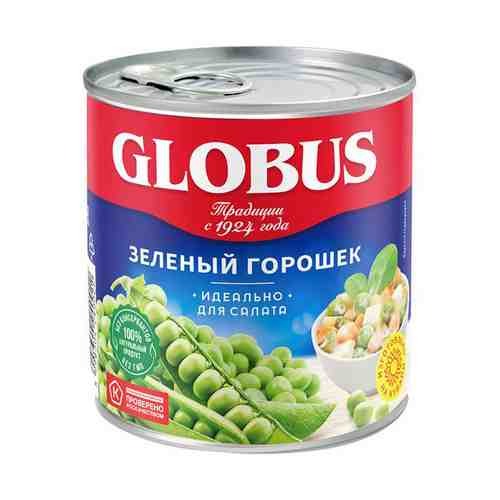 Горошек зеленый Globus 425 г