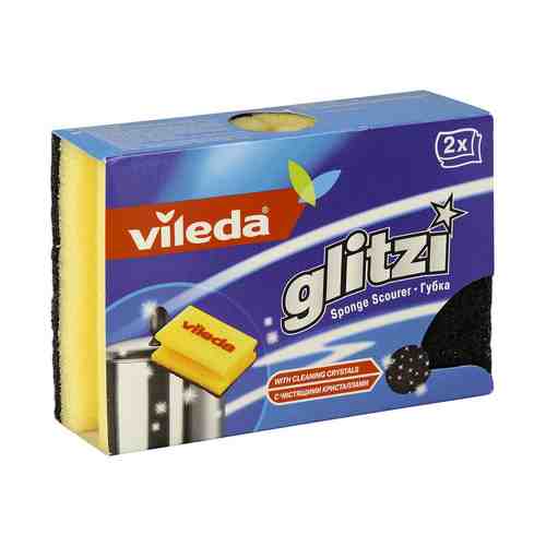 Губка для кастрюль Vileda Glitzi 2 шт в упаковке