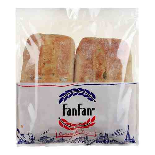 Хлеб FanFan Чиабатта ржано-пшеничный со вкусом оливок 250 г