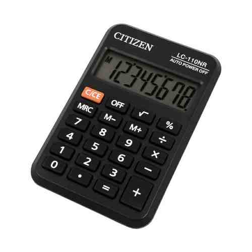Калькулятор Citizen карманный 8-разрядный дисплей