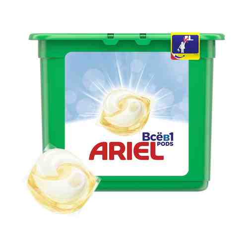 Капсулы Ariel Pods Все в 1 Sensitive для всех видов ткани 20 шт