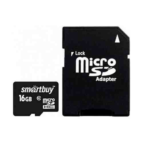 Карта памяти Smartbuy MicroSDHC 16 Гб класс 10