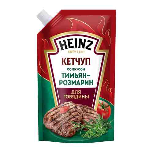 Кетчуп Heinz для говядины тимьян-розмарин 320 г