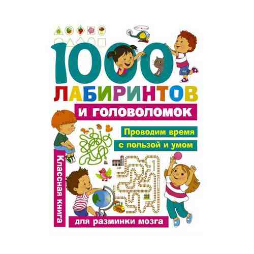 Книга 1000 лабиринтов и головоломок Дмитриева В. Г.