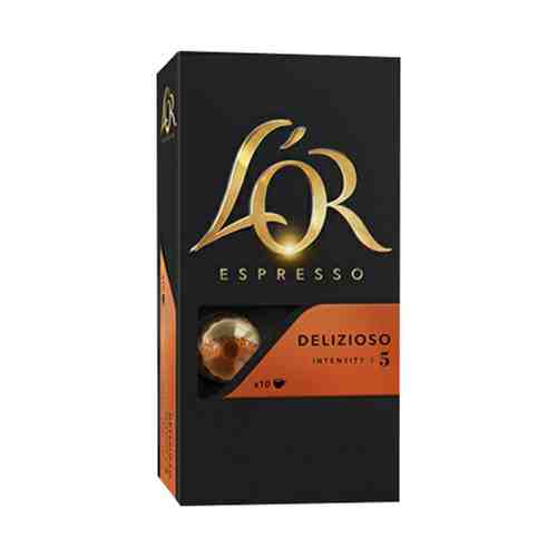Кофе L'OR Espresso Delizioso молотый в капсулах 5,2 г 10 шт