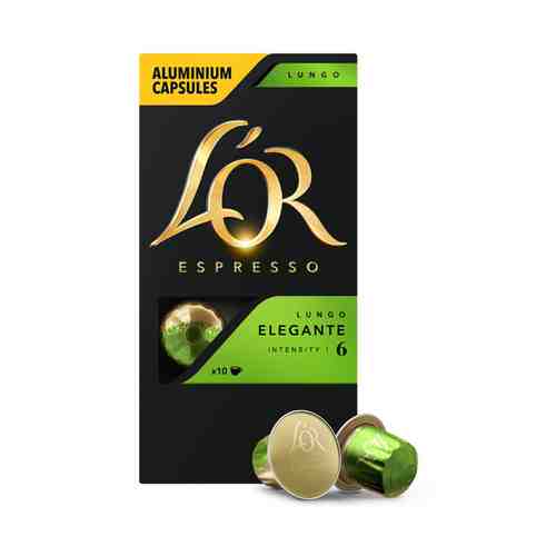 Кофе L’or Espresso Lungo Elegante молотый 52 г