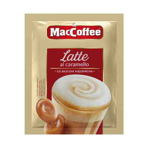 Кофейный напиток MacCoffee Latte al Caramello 3 в 1 растворимый 22 г