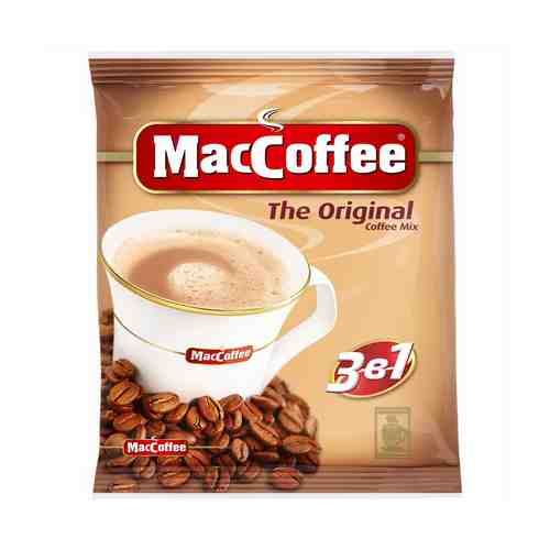 Кофейный напиток MacCoffee Original 3 в 1 растворимый 20 г х 25 шт