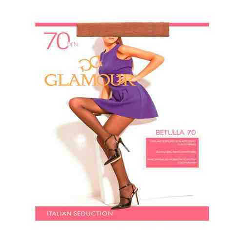 Колготки женские Glamour Betulla полиамид daino 70 den р 2