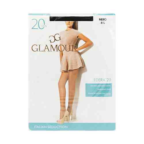 Колготки женские Glamour Daisy nero 20 Den р 4