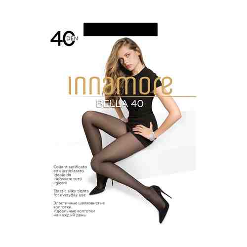 Колготки женские Innamore Bella nero черный 40 den р 4