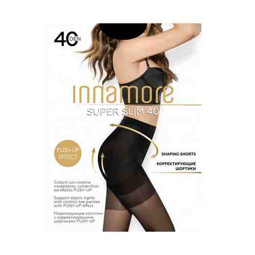 Колготки женские Innamore Super Slim nero черный 40 den p 3